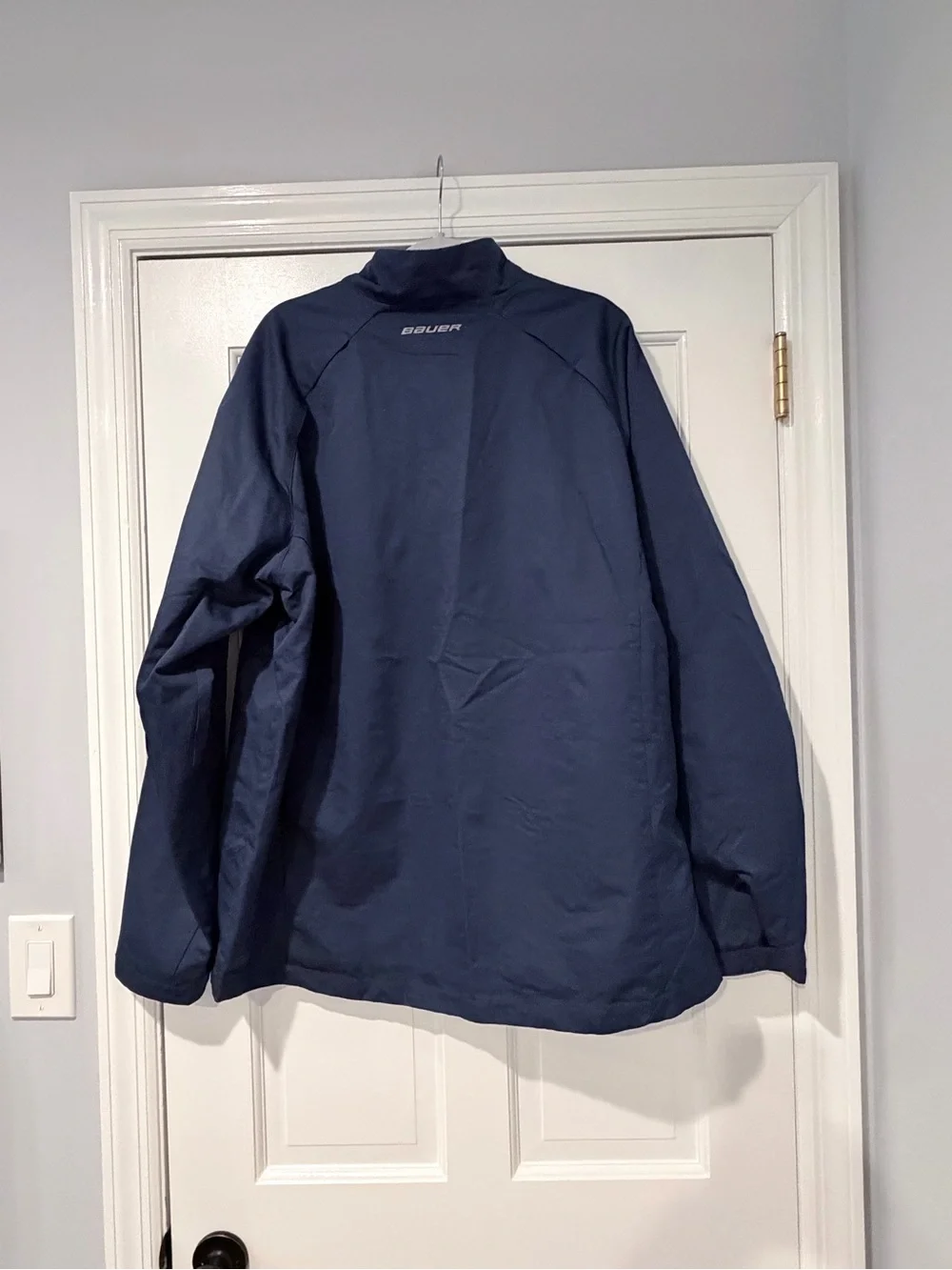 Bauer Men's Dark Blue Full-Zip Performance Jacket XXL